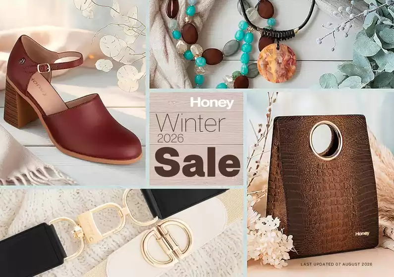 Honey Fashion Accessories catalogue | Winter Sale 2026 Ver 2 3 | 2026-08-08T00:00:00.000Z - 2026-08-22T00:00:00.000Z