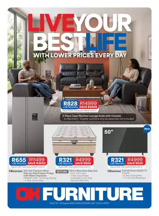 OK Furniture catalogue | Latest deals OK Furniture | 2026-08-10T00:00:00.000Z - 2026-08-23T00:00:00.000Z