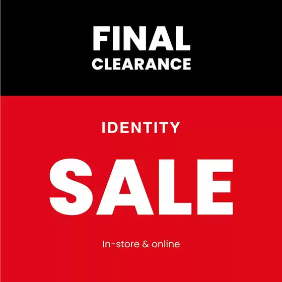 Identity catalogue | Final clearance | 2026-08-11T00:00:00.000Z - 2026-08-25T00:00:00.000Z