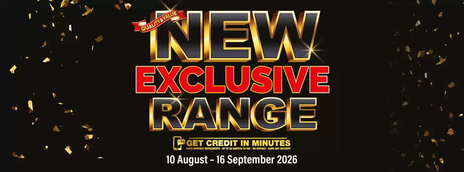Lewis catalogue in Umzimkulu | New Exclusive Range | 2026-08-11T00:00:00.000Z - 2026-09-16T00:00:00.000Z