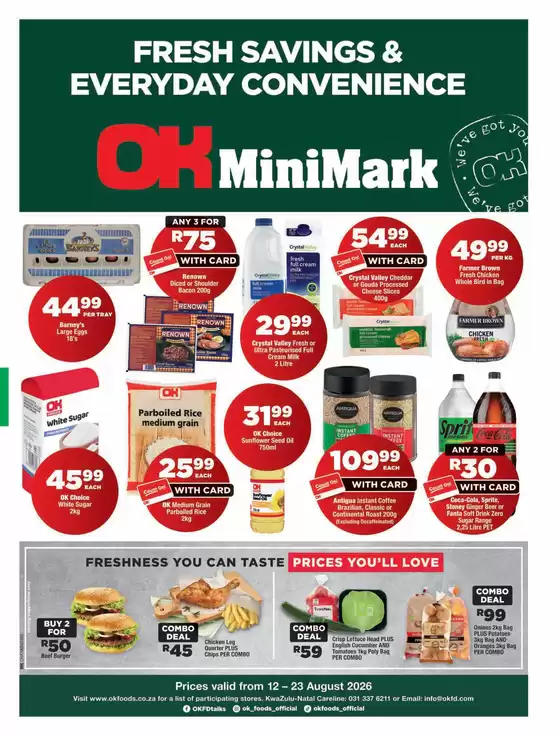 OK MiniMark catalogue | Discounts and promotions | 2026-08-12T00:00:00.000Z - 2026-08-23T00:00:00.000Z