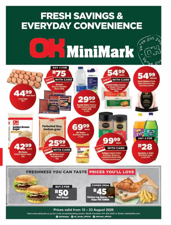 OK MiniMark catalogue | Special offers for you | 2026-08-12T00:00:00.000Z - 2026-08-23T00:00:00.000Z