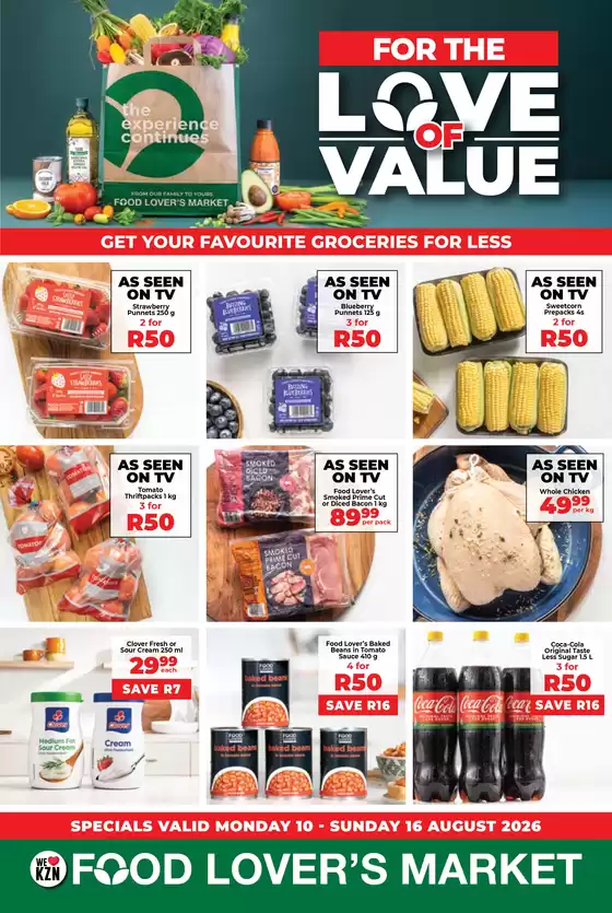 Food Lover's Market catalogue | Mid Month - KZN - 10 - 16 August 2026 | 2026-08-09T00:00:00.000Z - 2026-08-16T00:00:00.000Z