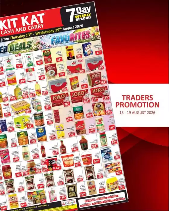 KitKat Cash and Carry catalogue | Top deals for all customers | 2026-08-13T00:00:00.000Z - 2026-08-19T00:00:00.000Z
