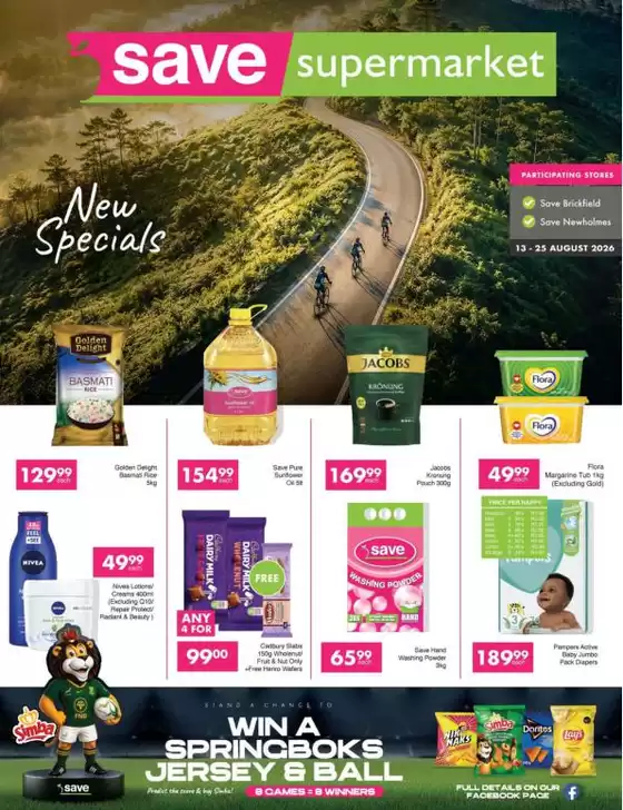 Save catalogue | Save now with our deals | 2026-08-13T00:00:00.000Z - 2026-08-25T00:00:00.000Z