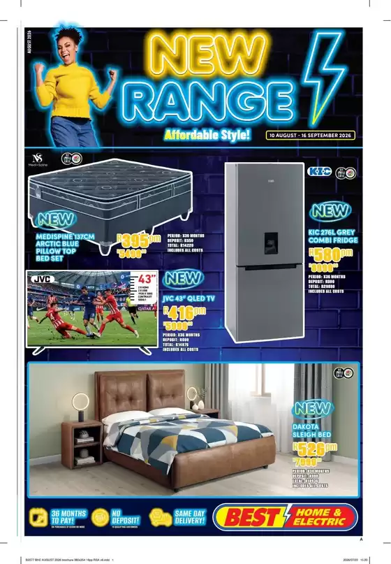 Best Home & Electric catalogue | Brochure Best Home Electric | 2026-08-10T00:00:00.000Z - 2026-09-23T00:00:00.000Z