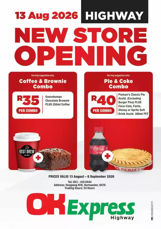 OK Express catalogue in Midrand | New offers to discover | 2026-08-13T00:00:00.000Z - 2026-09-06T00:00:00.000Z
