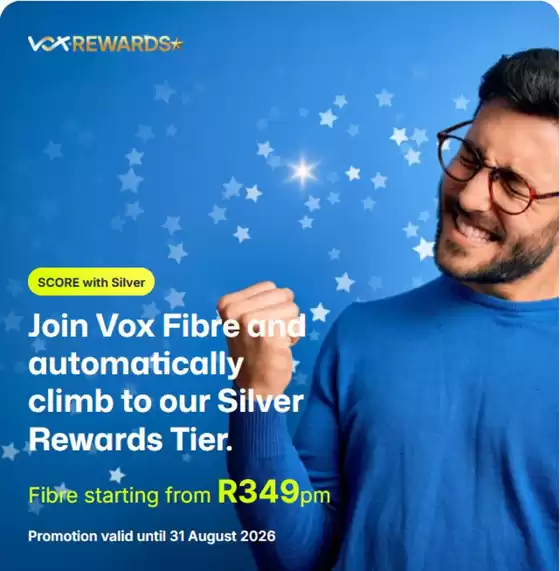 Vox Telecom catalogue in Goodwood | Vox Telecom Sale | 2026-08-14T00:00:00.000Z - 2026-08-31T00:00:00.000Z
