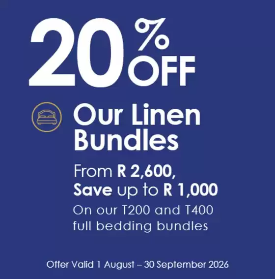 Bed King catalogue in Boksburg | Bed King Promo | 2026-08-14T00:00:00.000Z - 2026-09-30T00:00:00.000Z