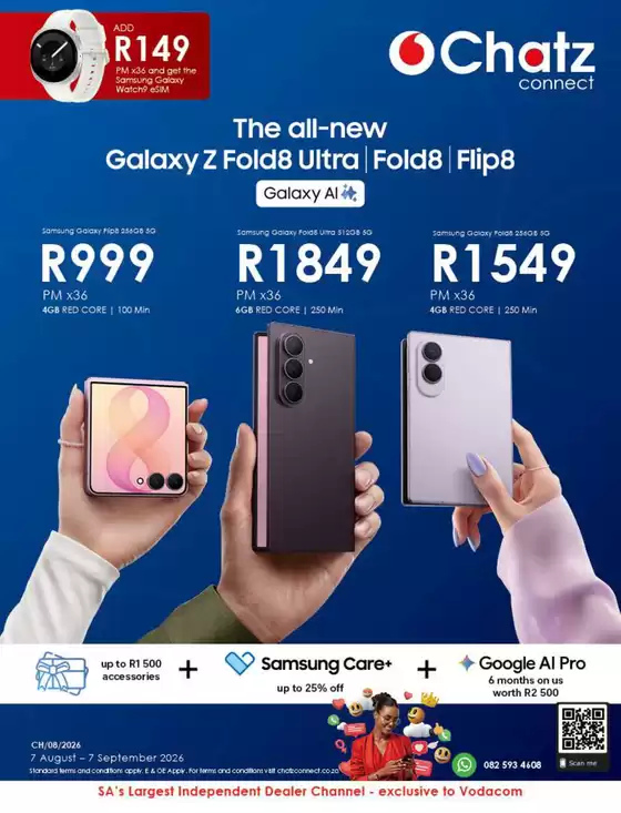 Chatz Connect catalogue in Emalahleni | Chatz Connect Sale | 2026-08-14T00:00:00.000Z - 2026-09-07T00:00:00.000Z
