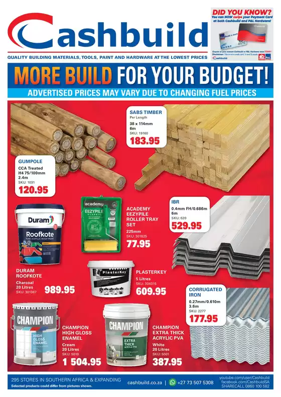 Cashbuild catalogue | Our best deals for you | 2026-08-18T00:00:00.000Z - 2026-09-01T00:00:00.000Z