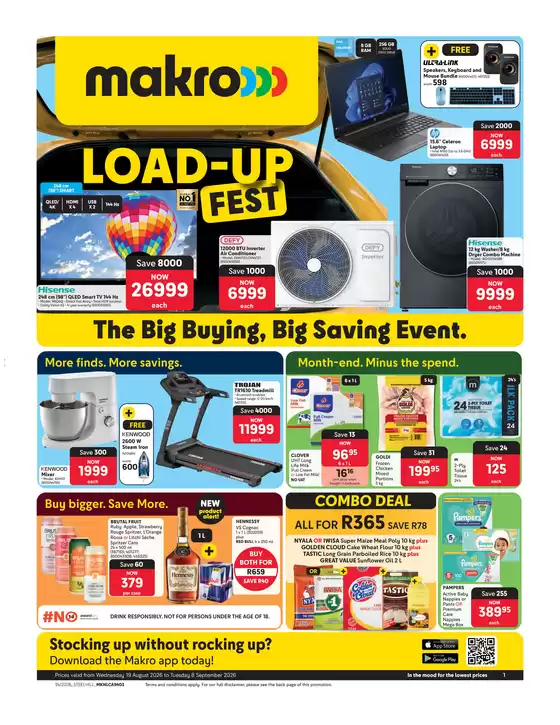 Makro catalogue in  | Makro weekly specials | 2026-08-19T00:00:00.000Z - 2026-09-08T00:00:00.000Z