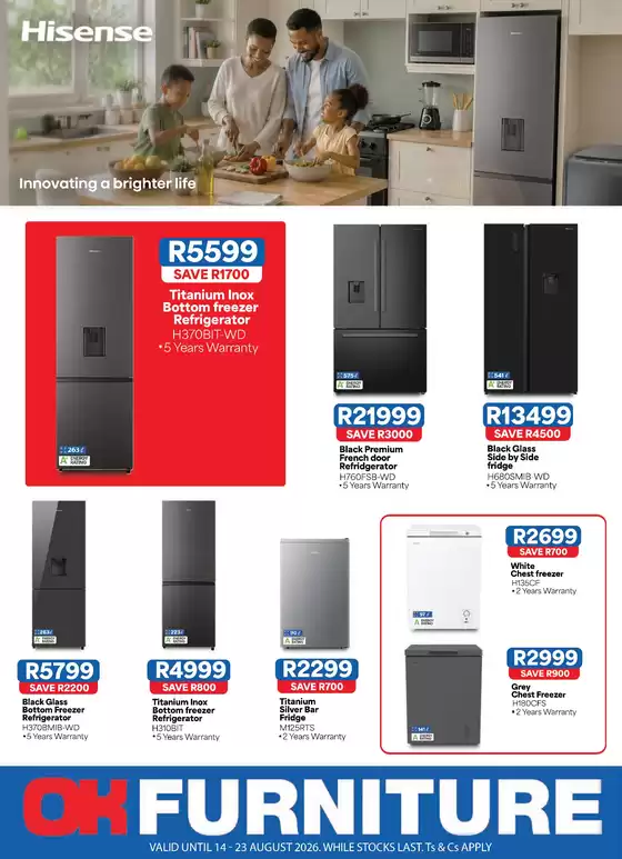 OK Furniture catalogue | Attractive special offers for everyone | 2026-08-14T00:00:00.000Z - 2026-08-23T00:00:00.000Z