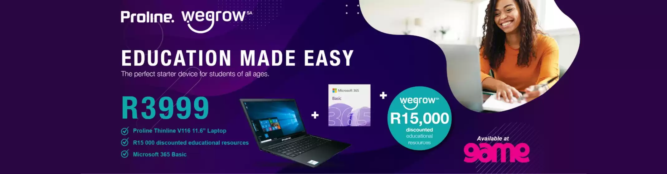 Proline catalogue in Soweto | Education Made Easy | 2026-08-19T00:00:00.000Z - 2026-09-02T00:00:00.000Z