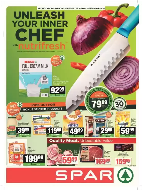 SuperSpar catalogue in Secunda | Exclusive deals and bargains | 2026-08-24T00:00:00.000Z - 2026-09-07T00:00:00.000Z