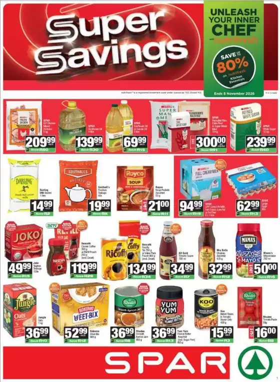 SuperSpar catalogue in Mount Fletcher | Top deals and discounts | 2026-08-24T00:00:00.000Z - 2026-11-08T00:00:00.000Z