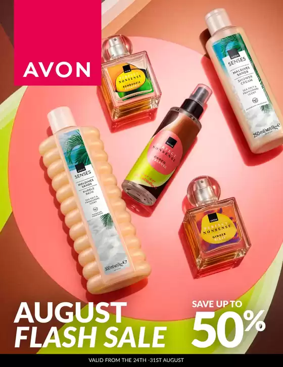 AVON catalogue | AVON August Flash Sale catalogue | 2026-08-24T00:00:00.000Z - 2026-08-31T00:00:00.000Z