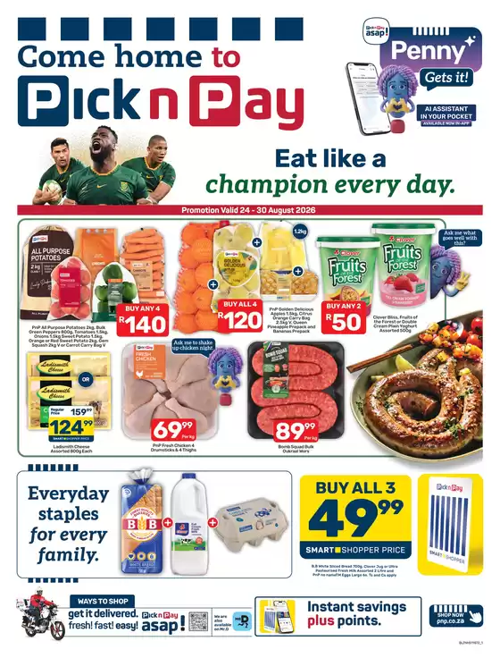 Pick n Pay catalogue in Mount Fletcher | Pick n Pay Weekly Specials | 2026-08-24T00:00:00.000Z - 2026-08-30T00:00:00.000Z