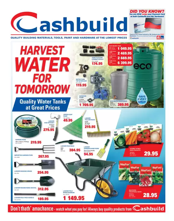 Cashbuild catalogue in Orkney | Special offers for you | 2026-08-24T00:00:00.000Z - 2026-09-07T00:00:00.000Z