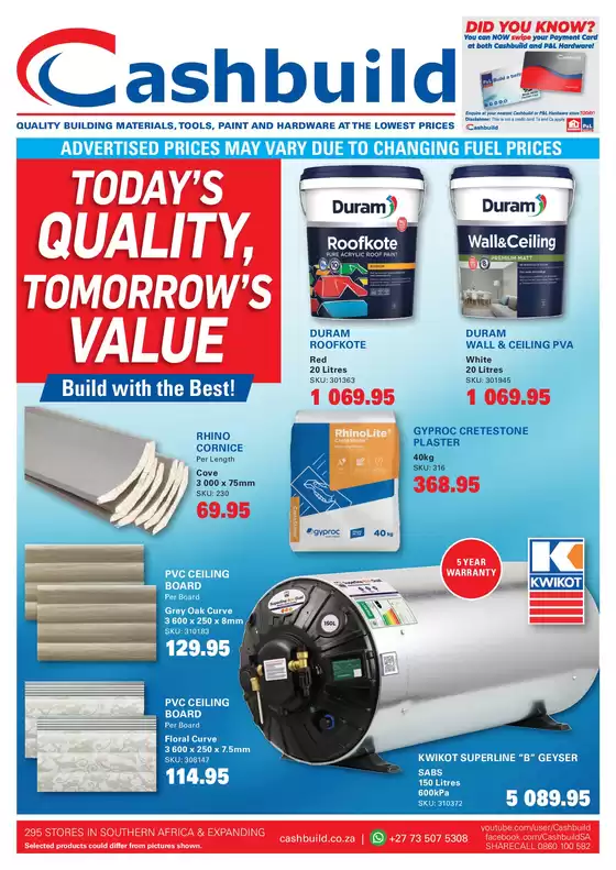 Cashbuild catalogue in  | Exclusive deals for our customers | 2026-08-24T00:00:00.000Z - 2026-09-07T00:00:00.000Z