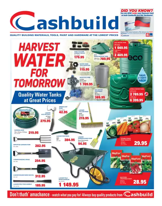 Cashbuild catalogue | Save now with our deals | 2026-08-24T00:00:00.000Z - 2026-09-07T00:00:00.000Z