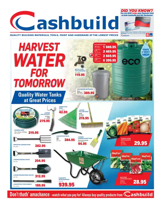 Cashbuild catalogue in  | Our best deals for you | 2026-08-24T00:00:00.000Z - 2026-09-07T00:00:00.000Z
