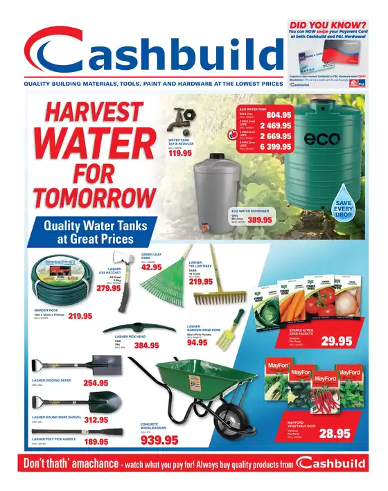 Cashbuild catalogue in  | Offers for bargain hunters | 2026-08-24T00:00:00.000Z - 2026-09-07T00:00:00.000Z