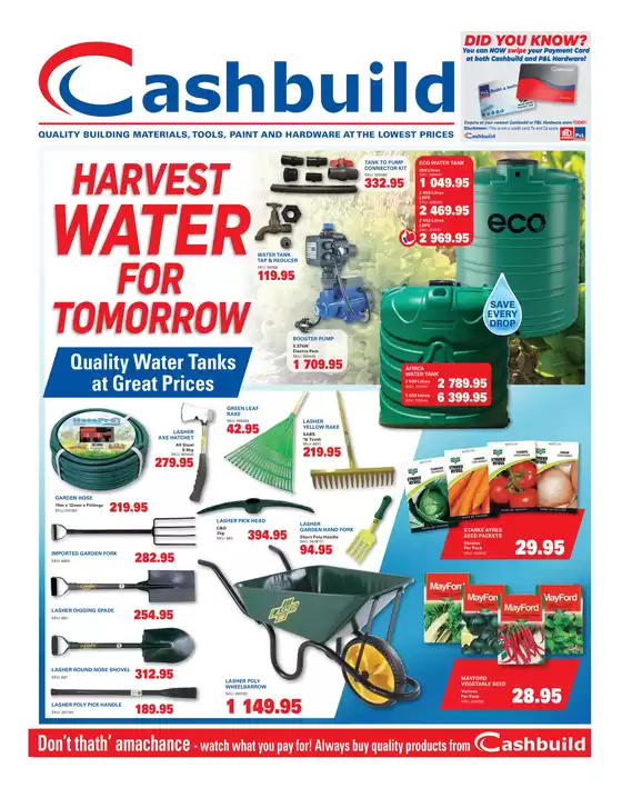 Cashbuild catalogue in Newcastle | Exclusive deals and bargains | 2026-08-24T00:00:00.000Z - 2026-09-07T00:00:00.000Z