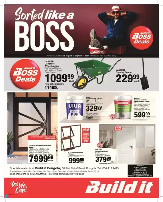 Build It catalogue | Top deals and discounts | 2026-08-25T00:00:00.000Z - 2026-09-05T00:00:00.000Z