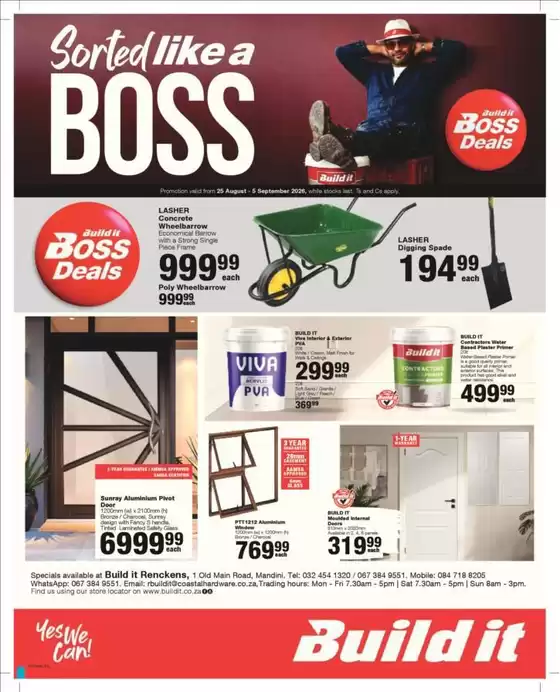 Build It catalogue | Offers for bargain hunters | 2026-08-25T00:00:00.000Z - 2026-09-05T00:00:00.000Z