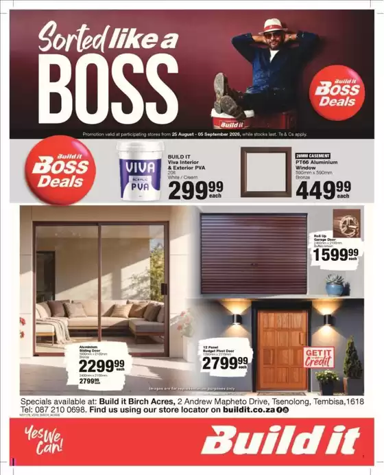 Build It catalogue | Exclusive bargains | 2026-08-25T00:00:00.000Z - 2026-09-05T00:00:00.000Z
