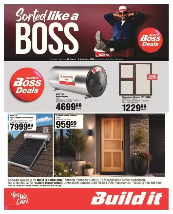 Build It catalogue in Sebokeng | Exclusive bargains | 2026-08-25T00:00:00.000Z - 2026-09-05T00:00:00.000Z