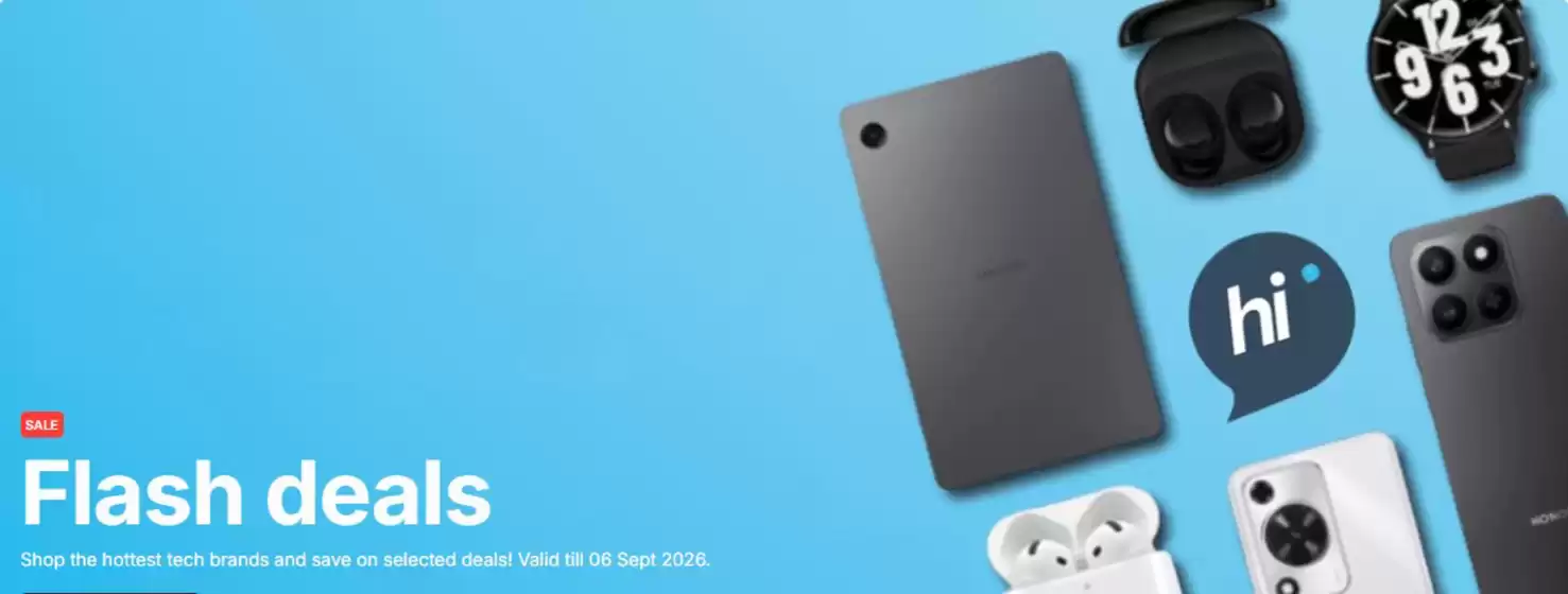 Hi catalogue | Flash Deals | 2026-08-24T00:00:00.000Z - 2026-09-06T00:00:00.000Z