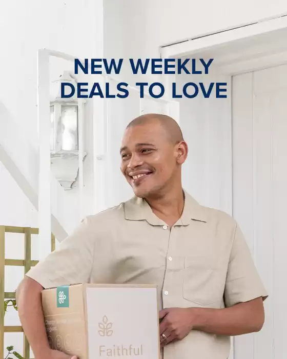 Faithful to Nature catalogue | New Weekly Deals To Love | 2026-08-24T00:00:00.000Z - 2026-08-30T00:00:00.000Z