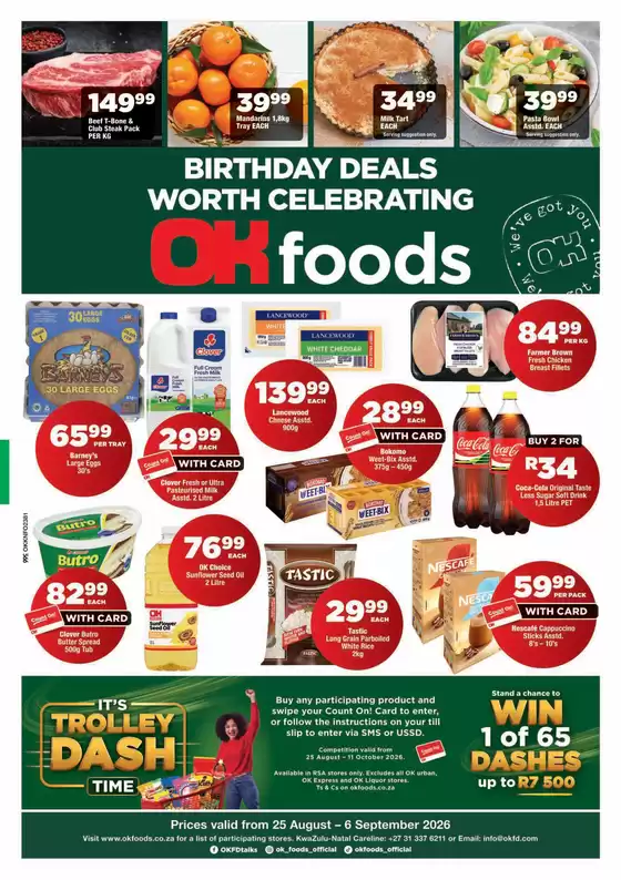OK Foods catalogue | Our best deals for you | 2026-08-25T00:00:00.000Z - 2026-09-06T00:00:00.000Z