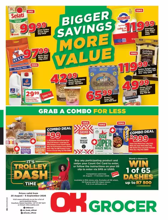 OK Grocer catalogue | Exclusive deals for our customers | 2026-08-25T00:00:00.000Z - 2026-10-11T00:00:00.000Z