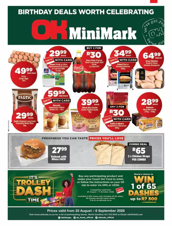 OK MiniMark catalogue | Current deals and offers | 2026-08-25T00:00:00.000Z - 2026-09-06T00:00:00.000Z