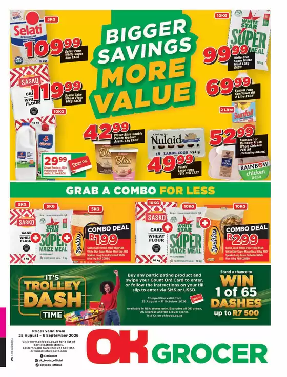 OK Grocer catalogue | Discover attractive offers | 2026-08-25T00:00:00.000Z - 2026-10-11T00:00:00.000Z