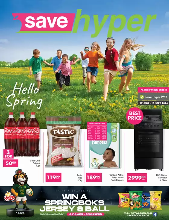 Save Hyper catalogue in Pietermaritzburg | Save Hyper weekly specials | 2026-08-27T00:00:00.000Z - 2026-09-13T00:00:00.000Z