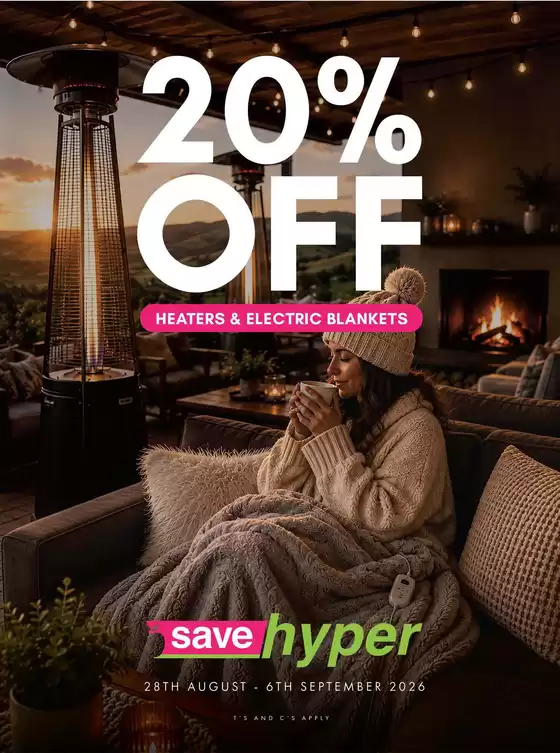 Save Hyper catalogue | Exclusive bargains | 2026-08-28T00:00:00.000Z - 2026-09-06T00:00:00.000Z