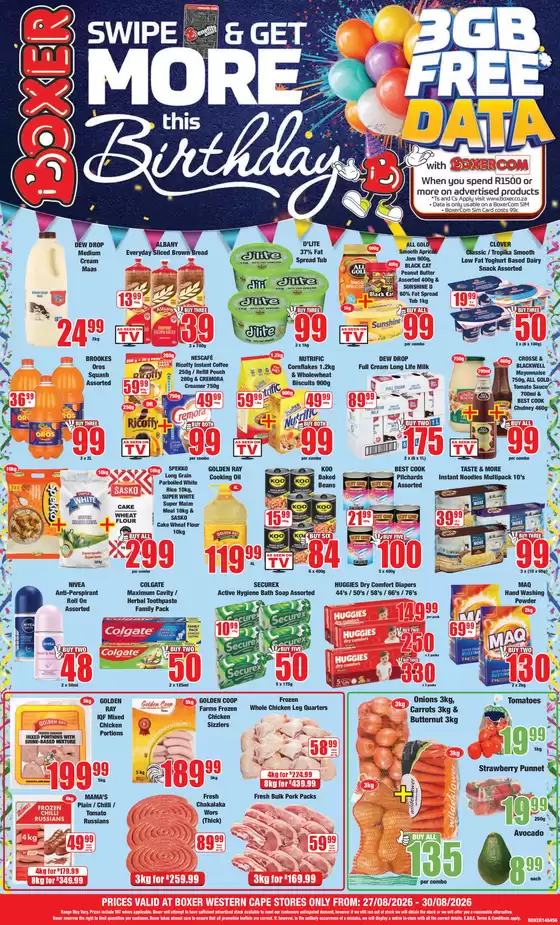 Boxer catalogue | WC WEEKLY SPECIALS | 2026-08-27T00:00:00.000Z - 2026-08-30T00:00:00.000Z
