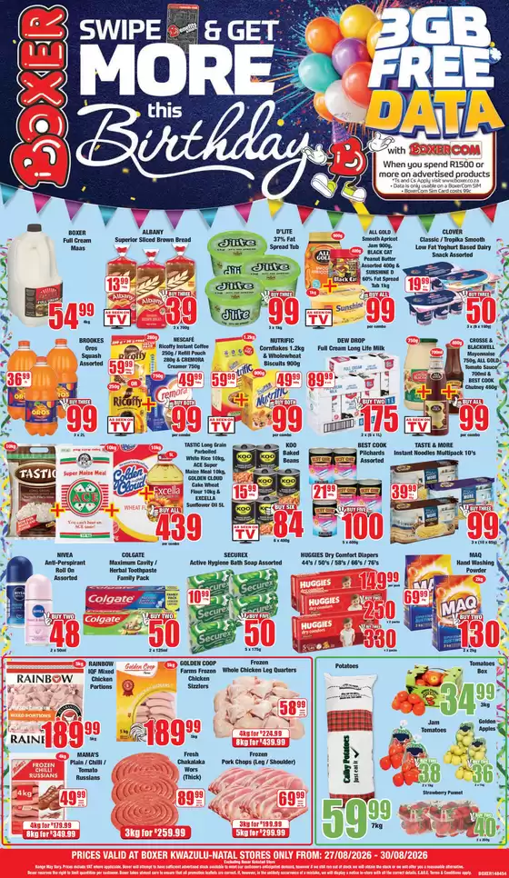 Boxer catalogue | KZN WEEKLY SPECIALS | 2026-08-27T00:00:00.000Z - 2026-08-30T00:00:00.000Z