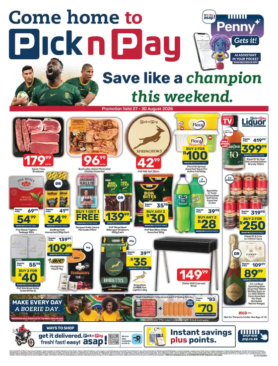 Pick n Pay catalogue | Pick n Pay Weekend Specials | 2026-08-27T00:00:00.000Z - 2026-08-30T00:00:00.000Z