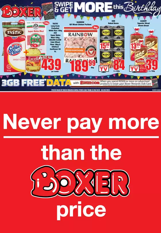 Boxer catalogue | KZN WEEKLY SPECIALS | 2026-08-31T00:00:00.000Z - 2026-09-06T00:00:00.000Z