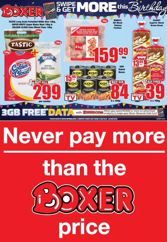 Boxer catalogue | MP WEEKLY SPECIALS | 2026-08-31T00:00:00.000Z - 2026-09-06T00:00:00.000Z