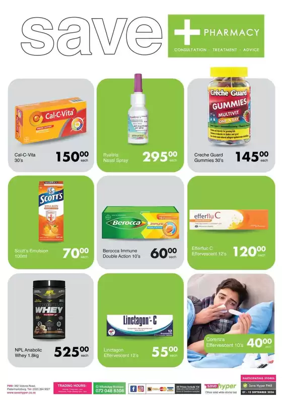 Save Hyper catalogue in Pietermaritzburg | Top offers for smart savers | 2026-09-01T00:00:00.000Z - 2026-09-13T00:00:00.000Z