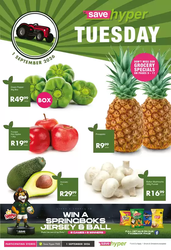 Save Hyper catalogue in Pietermaritzburg | Special offers for you | 2026-09-01T00:00:00.000Z - 2026-09-01T00:00:00.000Z