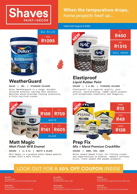 Shaves Paint + Décor catalogue in  | Latest Specials | 2026-09-01T00:00:00.000Z - 2026-09-15T00:00:00.000Z