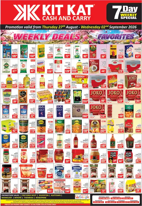 KitKat Cash and Carry catalogue in  | Kit Kat 7 Day Promotion | 2026-08-27T00:00:00.000Z - 2026-09-02T00:00:00.000Z