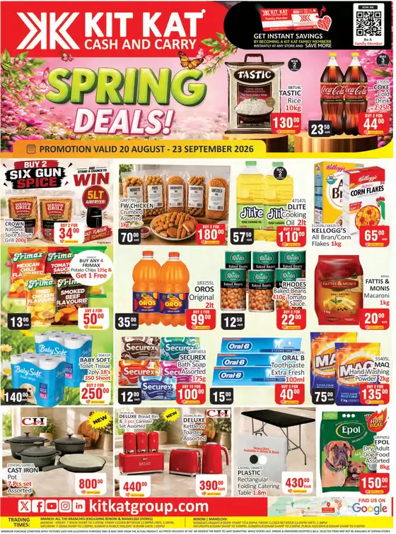 KitKat Cash and Carry catalogue in  | Leaflet 2026 | 2026-08-20T00:00:00.000Z - 2026-09-23T00:00:00.000Z